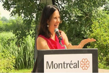 عمدة مونتريال  تتعهد بحيازة المزيد من الأراضي لتخضير مدينة مونتريال.