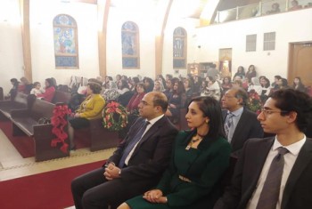 سفير مصر في كندا  أحمد أبو زيد يشارك في قداس عيد الميلاد في الكنيستين القبطيتين في العاصمة أوتاوا