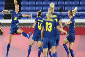 سيدات السويد يضربن موعدا مع كندا فى نهائى أولمبياد طوكيو 2020
